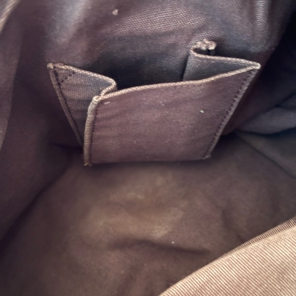 Vintage Gucci Abby D ring black with brown leather trim shoulder Women's Bag - Picture 10 of 16